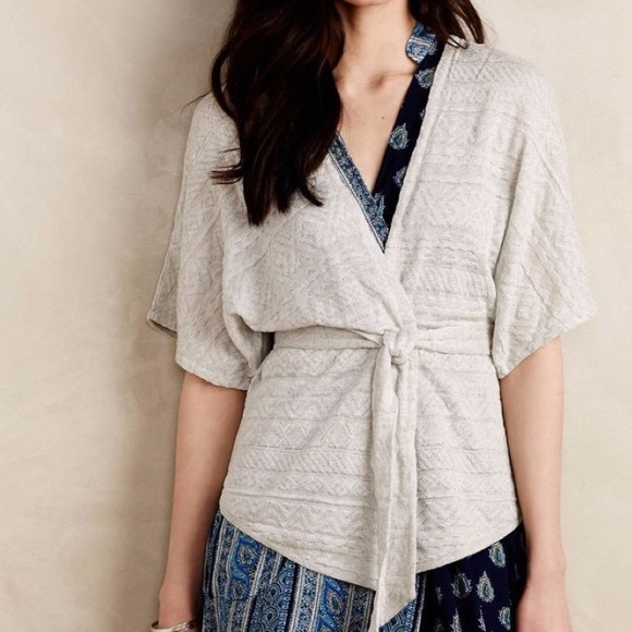 Anthropologie Sweaters - NWT Moth Anthropologie Gray Pravin Cardigan